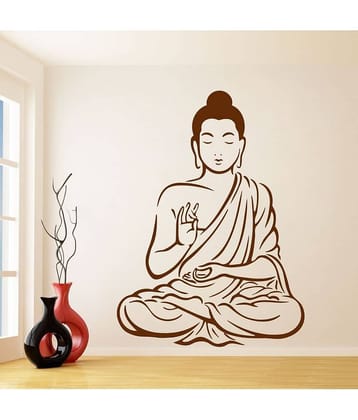 Decor Villa Buddha PVC Wall Stickers