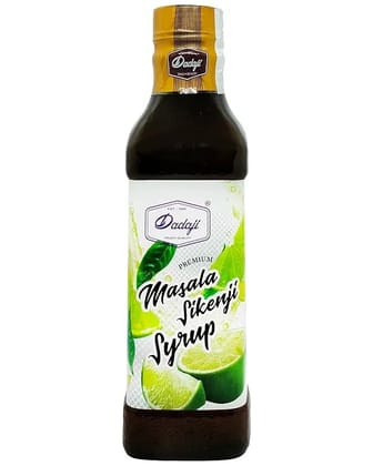 Dadaji Masala Shikenji Syrup | 750ml | Instant Refreshing Drink For Summer - Cool Masala Sikenji Drink Refreshment | Perfect for Cocktails, Mocktails & Juices