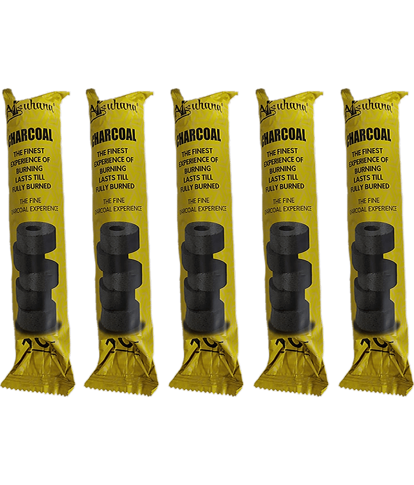 PUFF SMART Alsuhana Magic Coal 5 Polo Quick Light Charcoal (50 Coals)