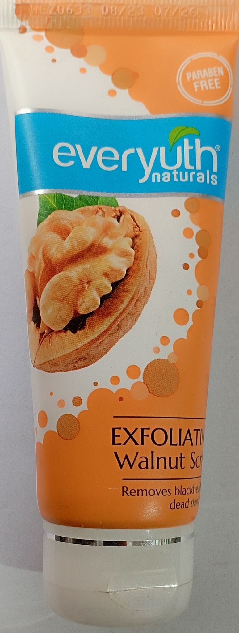 Everyuth naturals exfoliating walnut scrub 50 g