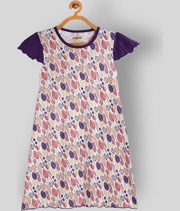 Sinimini 100% Cotton A-line Dress For Girls ( Pack of 1 , Dark Green )