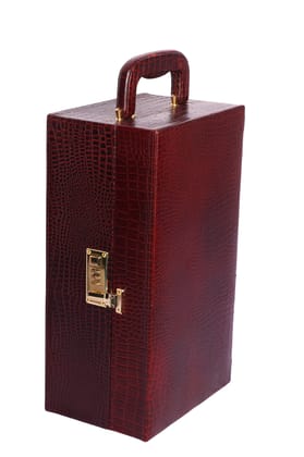 Premium Leather Wine Gift Box Case