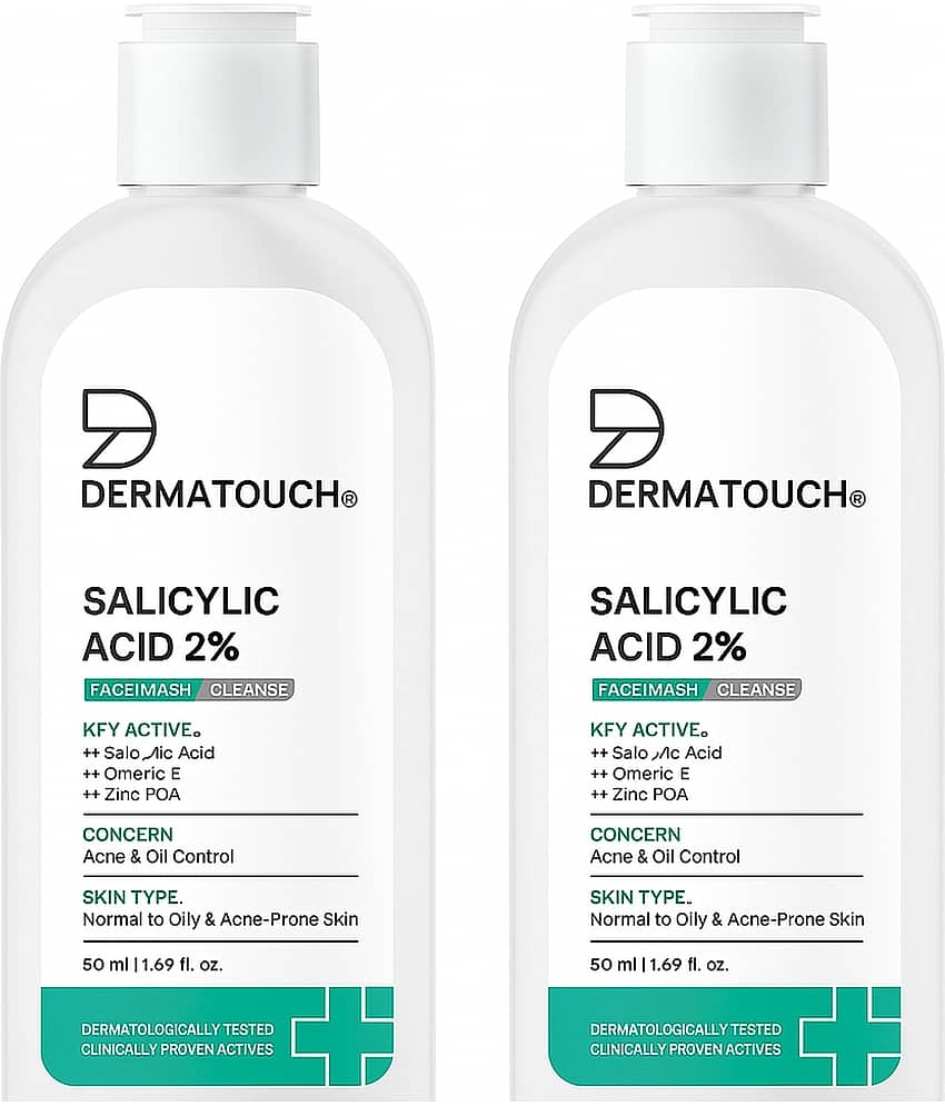 Dermatouch - Exfoliating Face Wash For All Skin Type ( Pack of 2 )