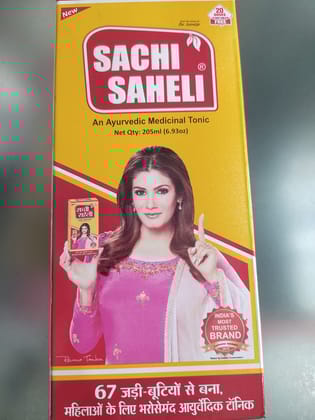 New Dr. juneja Sachi Saheli An ayurvedic medicinal tonic 