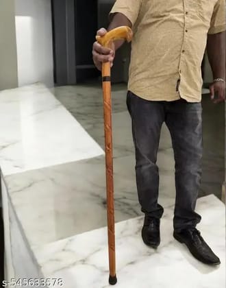 Handcrafted Wooden Walking Stick Premium Hardwood Walking Stick Lightweight, Durable & Waterproof Handcrafted Wooden Walking Stick Premium Hardwood Walking Stick Lightweight, Durable & Waterproof