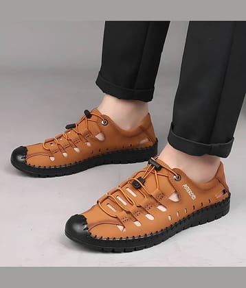 Asteroid - Tan Men's Sandals