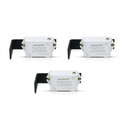 Murphy 220V Auto Day/Night ON/Off Photocell Sensor-Pack of 3