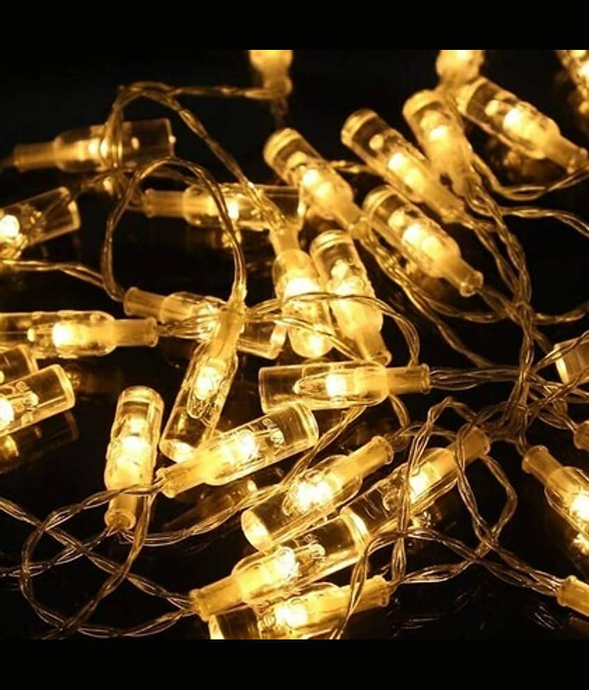 HOME DELIGHT Yellow 4M String Light ( Pack of 1 )