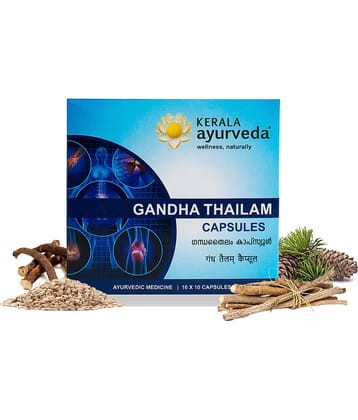 Kerala Ayurveda Gandha Thalim Capsule 100No.s (Pack of 1)