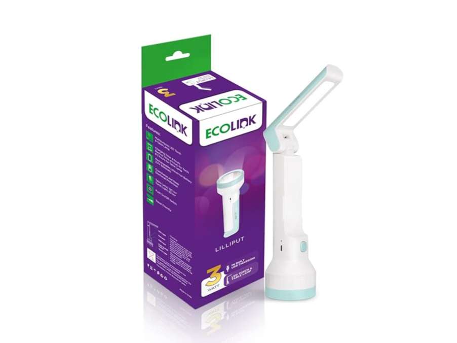 EcoLink 3W Lilliput LED Torch & Table Lamp