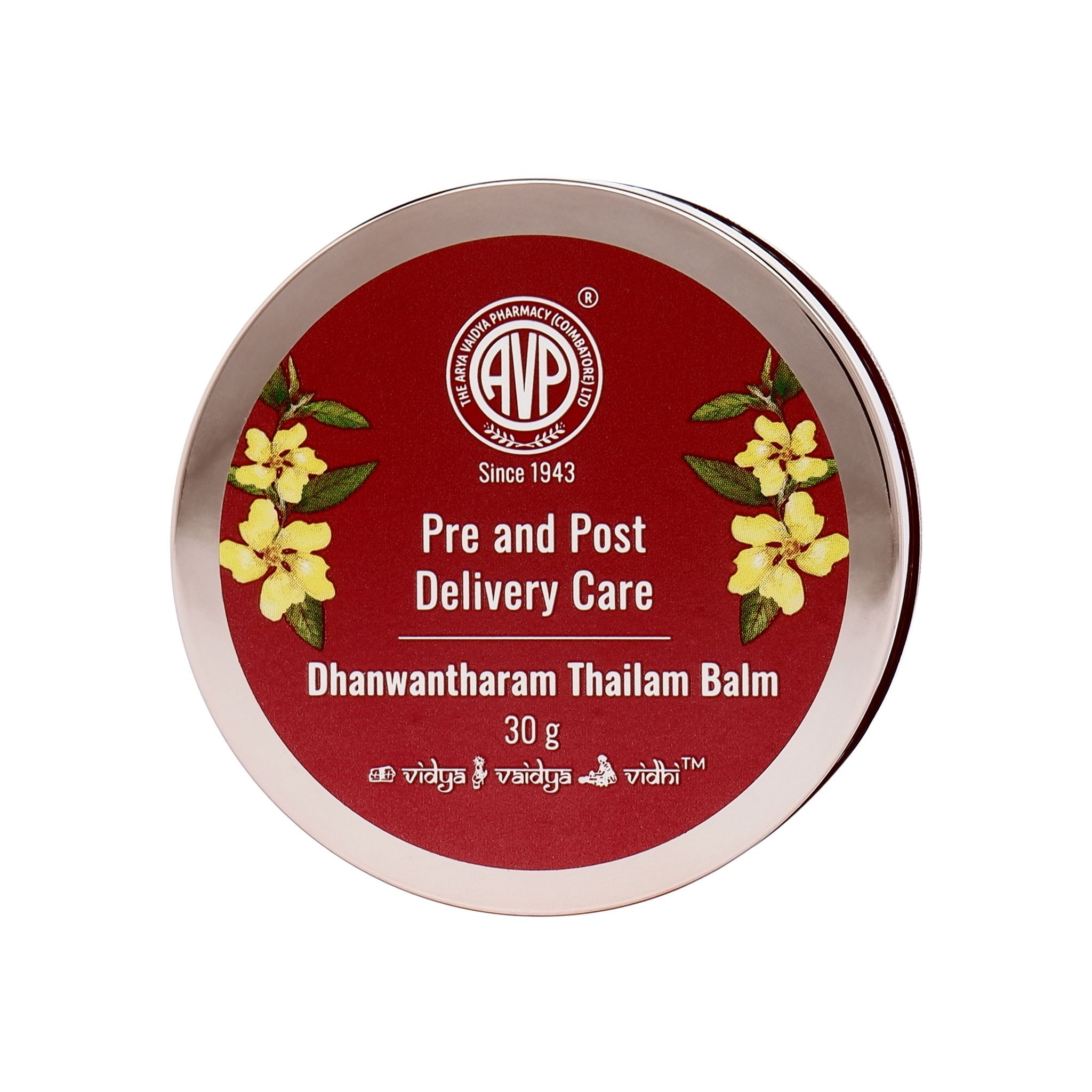 Dhanwantharam Thailam Pain Relief Balm Ideal For Pre Partum And Post Partum Joint Pain, Knee Pain, Muscle Strain, Cramps And Sprains