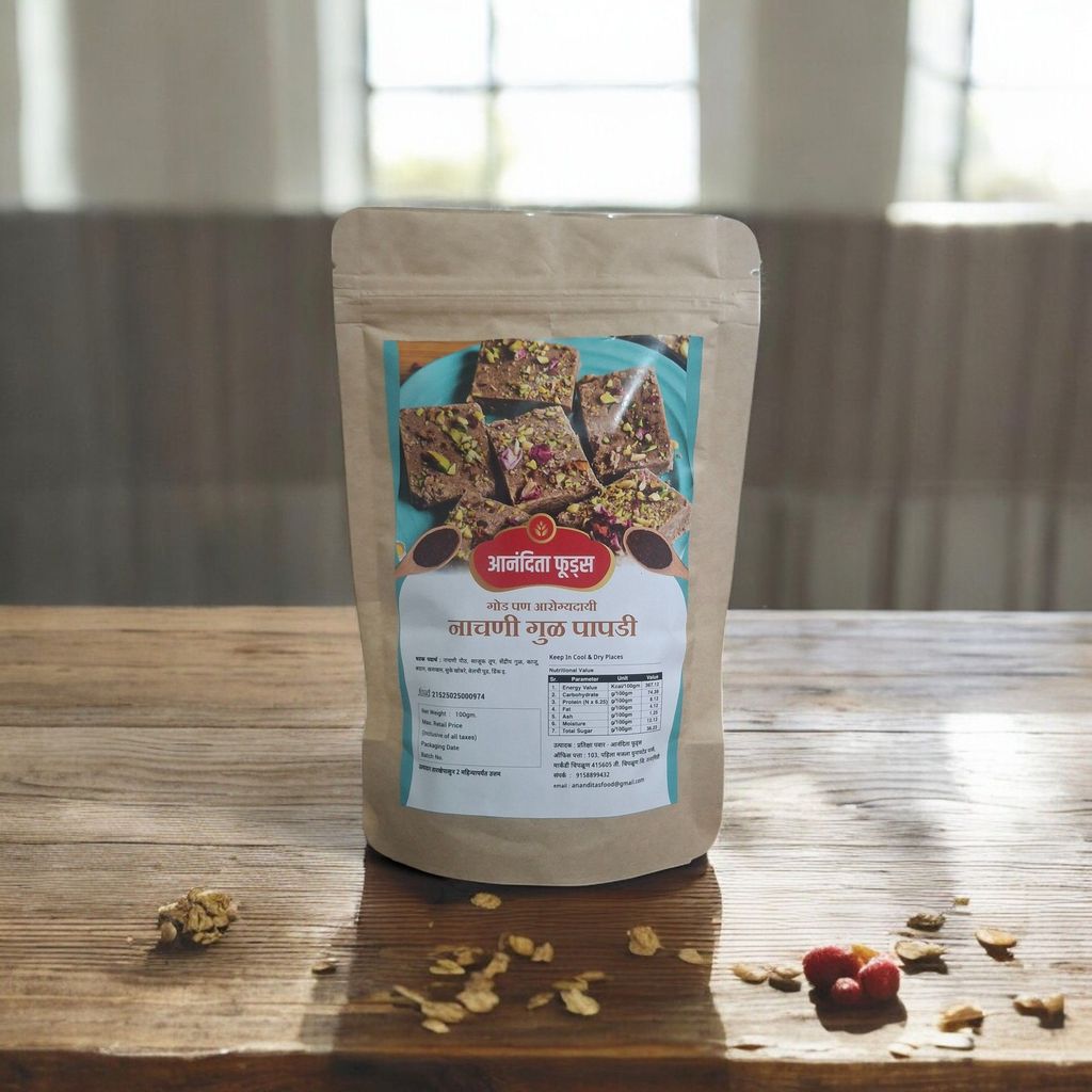Nachani Gul Papadi ( 100gm)