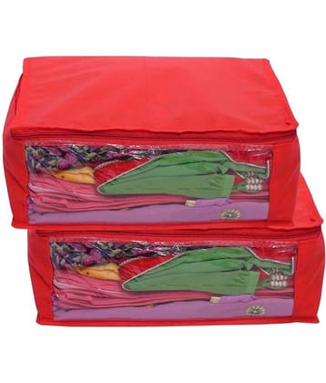 SH NASIMA- Saree Cover with Clear Window (Pack of 2)