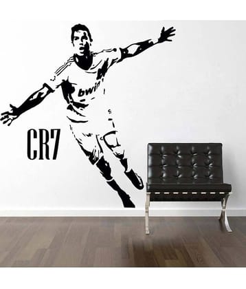 Decor Villa CR7 Vinyl Black Wall Stickers