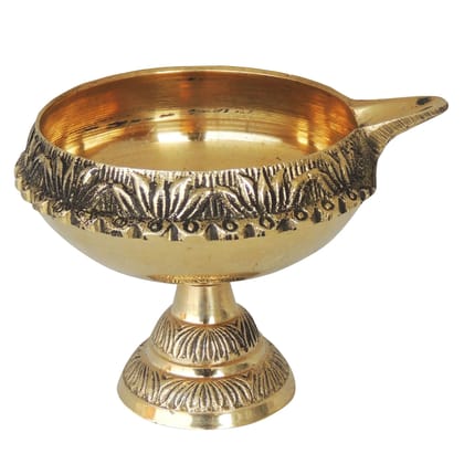 Brass Stand Kuber Deepak No. 6 (ZMAS194 H)