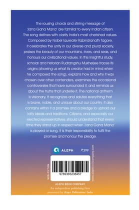 Song of India: A Study of the National Anthem Song of India: A Study of the National Anthem