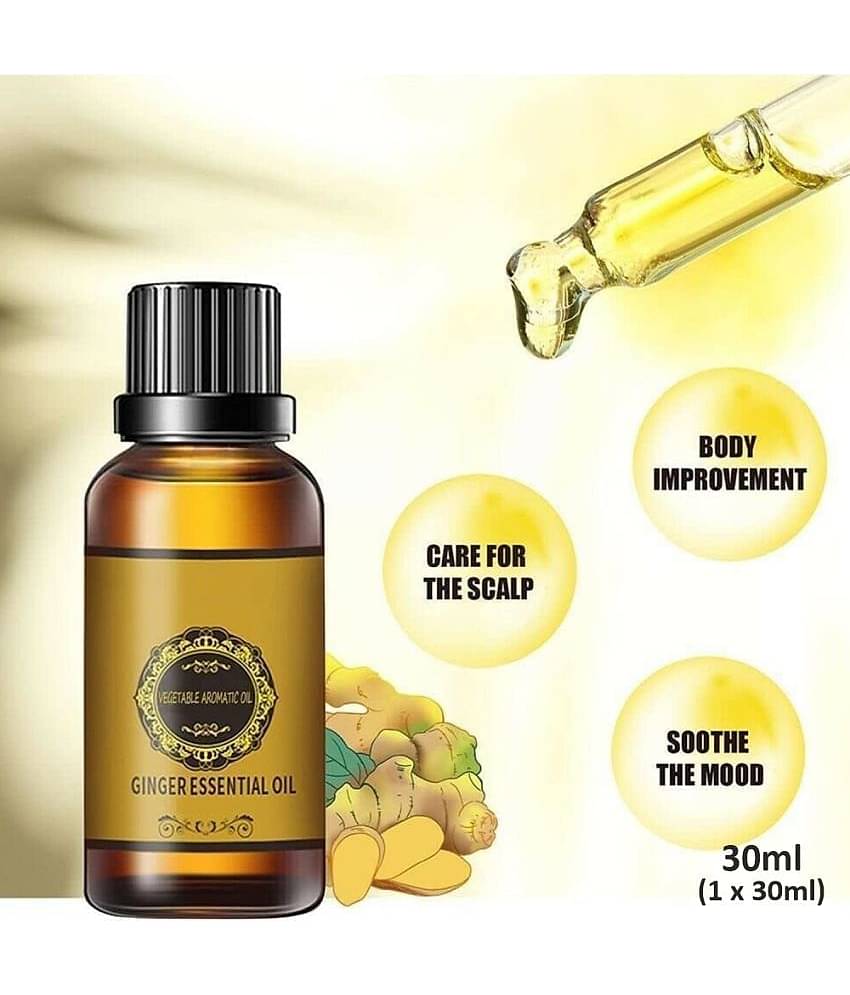 Donnara Organics Ginger Essential oil For Belly Fat Shaping & Firming Gel 30 mL