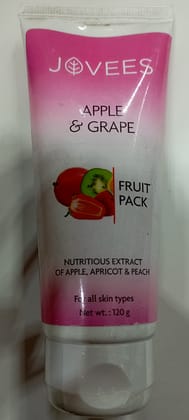 Jovees apple & frape fruit pack 120 g