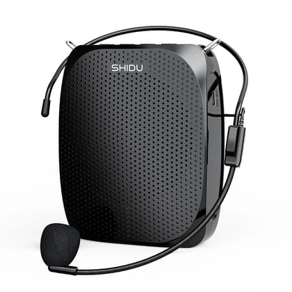 (Refurbished) Shidu S258 Type C - Wired Portable Voice Amplifier (Black)