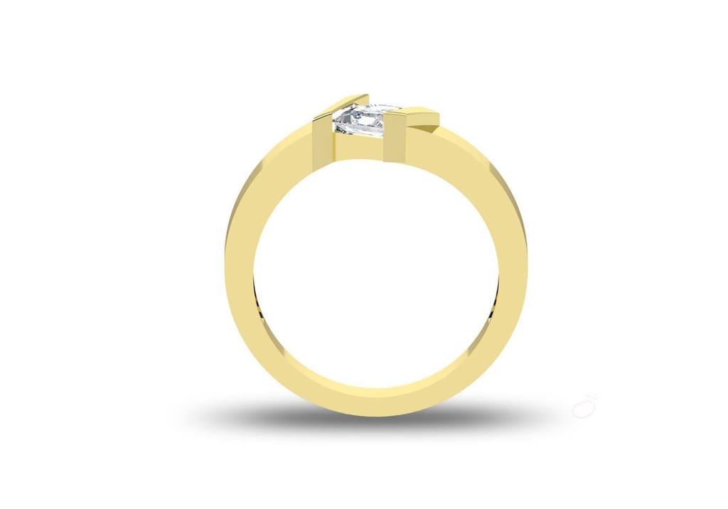 Solitaire Engagement Ring for Men