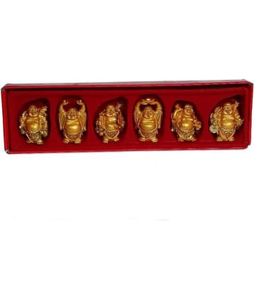 Bgroovy Laughing buddha Set of 6 (Small)