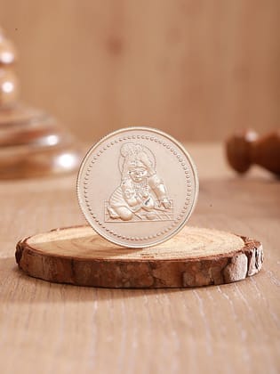 Laddu Gopal 10 gram 999 Round Silver Coin
