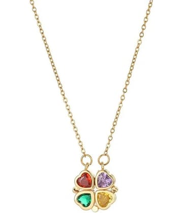 FASHION FRILL Multi Color Pendant ( Pack of 1 )