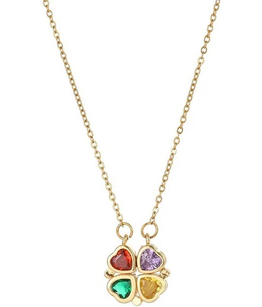 FASHION FRILL Multi Color Pendant ( Pack of 1 )