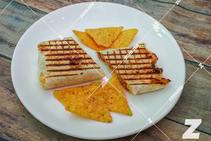 Cheese and corn wrap