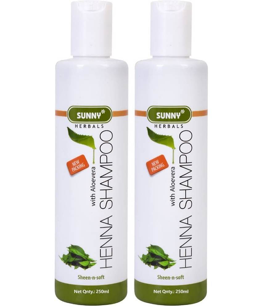 SUNNY HERBALS Henna Shampoo 250 mL Pack of 2