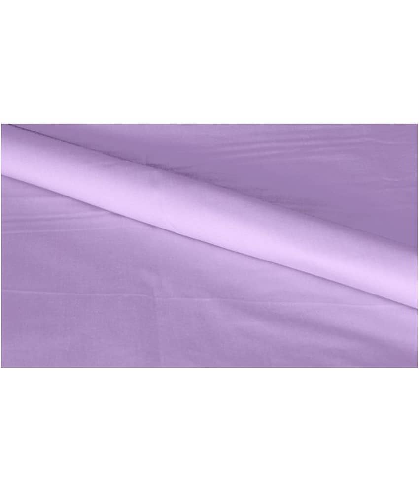 Makhanchor Purple 100 Percent Cotton Unstitched Shirt pc Single