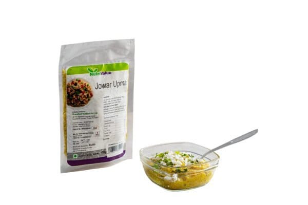 NutriValue Jowar Upma (150g) | Ready-to-Cook Healthy Breakfast | Wholesome & Nutritious