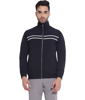 YUUKI - Polyester Navy Men's Sports Jacket ( Pack of 1 )