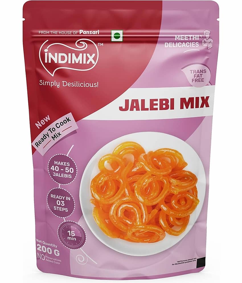 INDIMIX  Ready To Cook Jalebi  200 gm