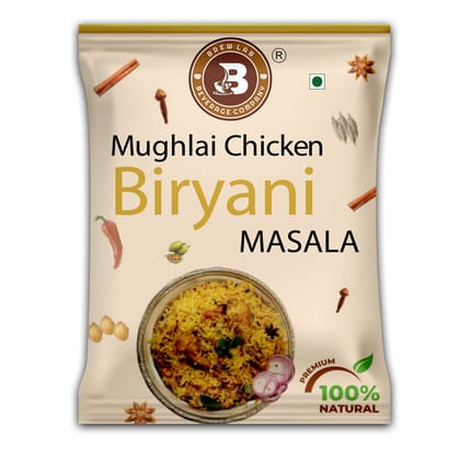 Brew Lab Mughlai Chicken Biryani Masala, 1 kg � For Veg & Non-Veg Biryani