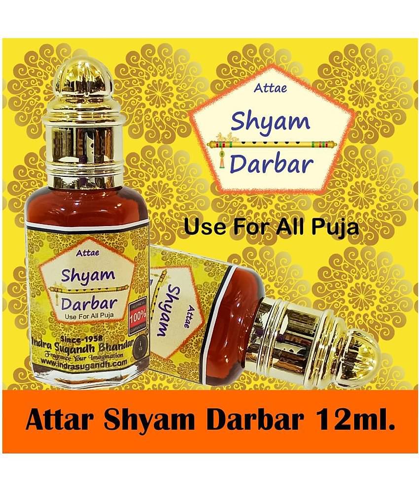 INDRA SUGANDH BHANDAR - Shyam Darbar Pure Perfume Attar For Men & Women 12ml Pack Of 1