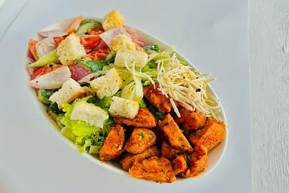 Chicken Tikka Caesar Salad