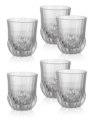 CRYSTAL GAUNTLET WHISKEY GLASS - ITALIAN CRYSTAL-Set Of 6