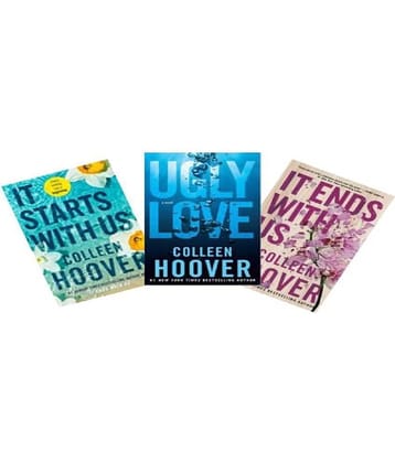 (Combo of 3 books) It Starts with Us + Ugly Love + It End With Us ( paperback )
