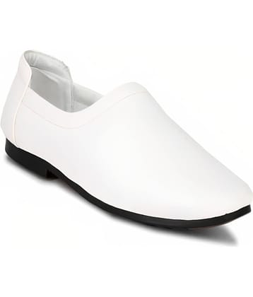 MARKRANGE - White Men's Slip-on Shoes