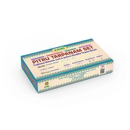 Giri Amavasya - Sankramana - Grahana - Shraddha - Pitru Tarpanam Set | Tharpana Set for Rituals Kerala
