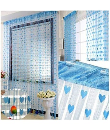 YUTIRITI Set of 2 Window Heart String Curtain