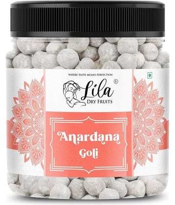 LILA DRY FRUITS Anardana Goli Mukhwas Candy 350g Sweet & Tangy Mouth Freshener