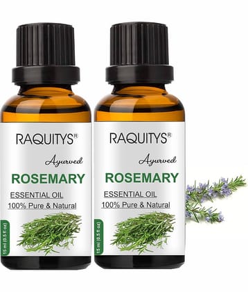RAQUITYS Rosemary Essential Oil 30 mL ( Pack of 2 )