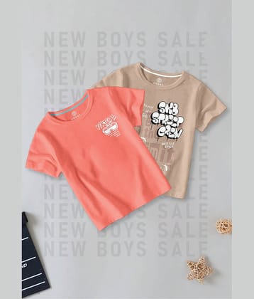 CODEZ Pack of 1 Boys Cotton Blend T-Shirt ( Multi Color )