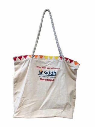 Cotton Canvas Zippered bag