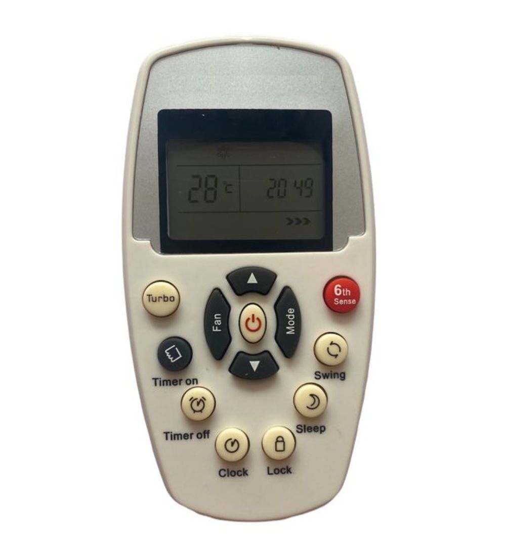 AC Remote No. 110 Compatible-Replacement for Whirlpool AC Remote Control (White)