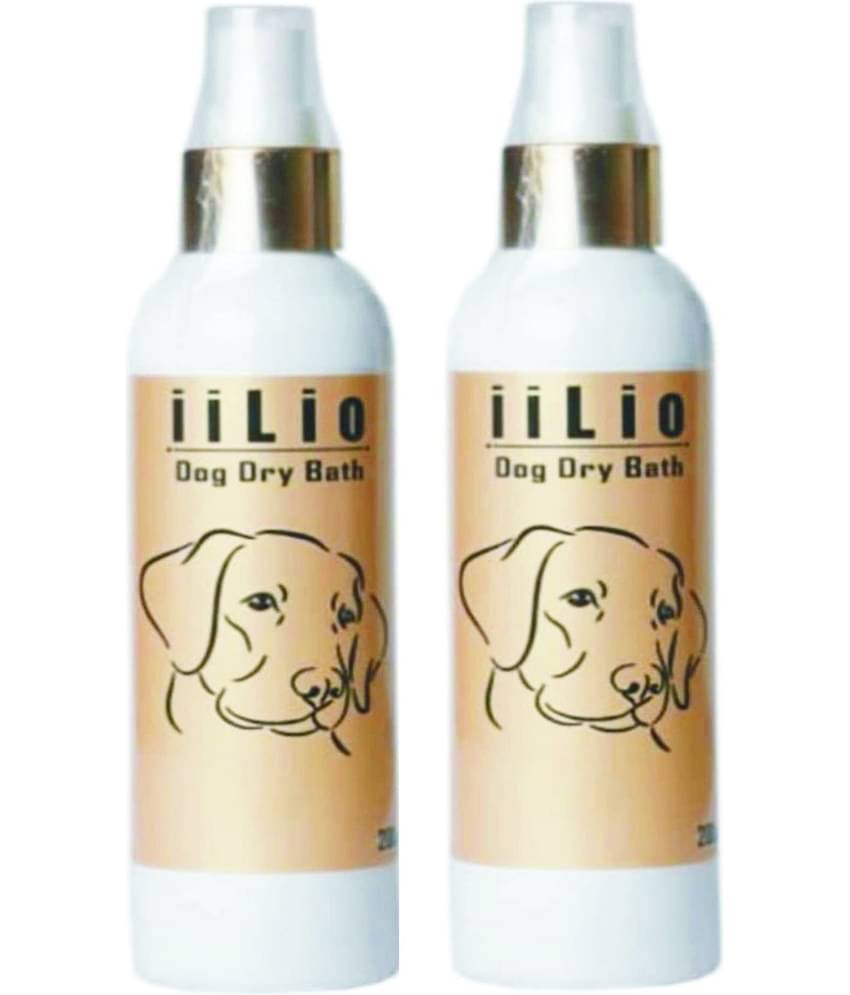 Musk Dog Dry Bath  shampoo  pack of 2 (300ML)