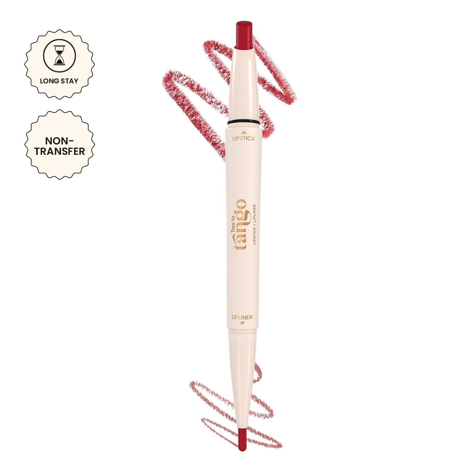 Two To Tango Lip Liner + Lipstick-Red Magic