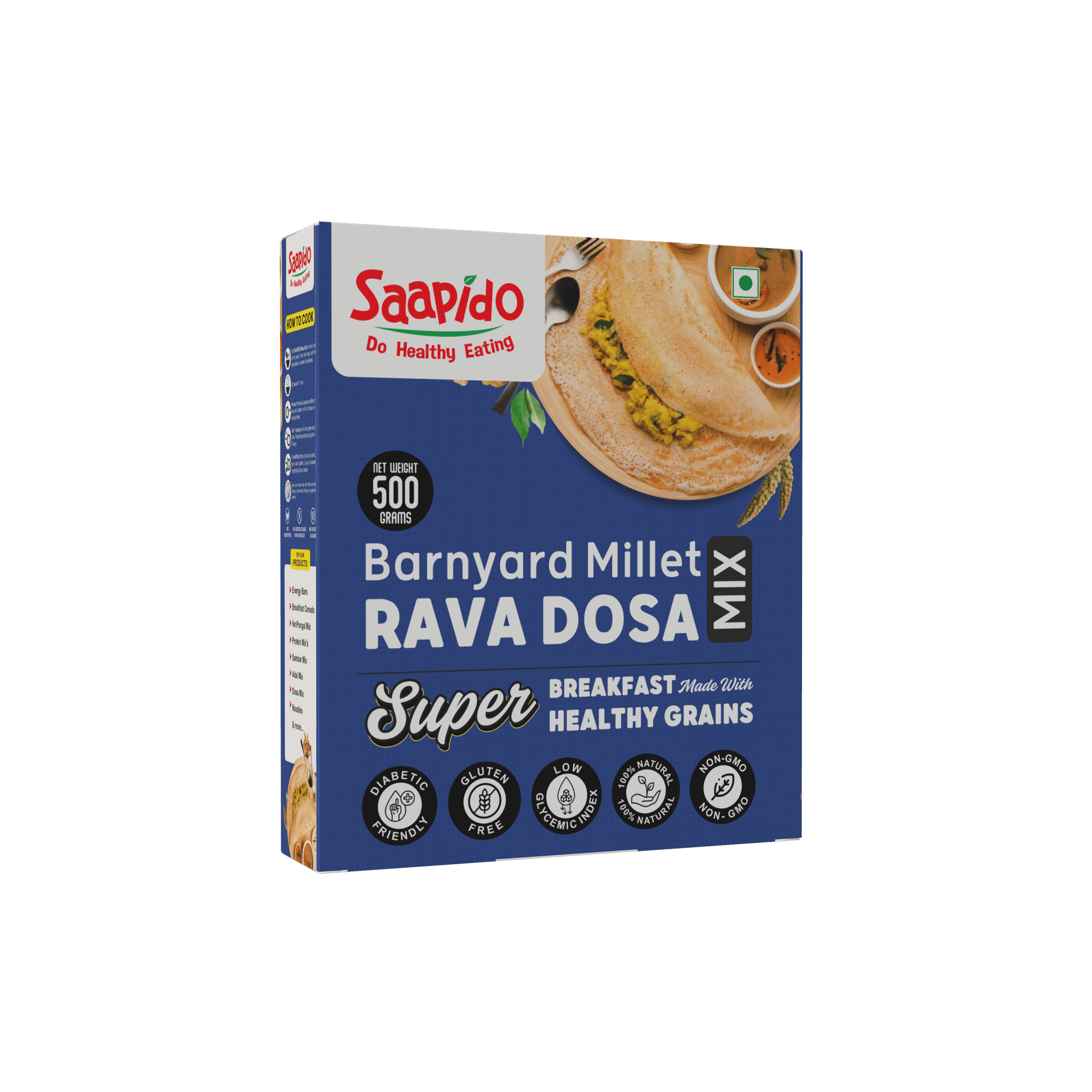 Barnyard Millet Rava Dosa Mix - 500 gms